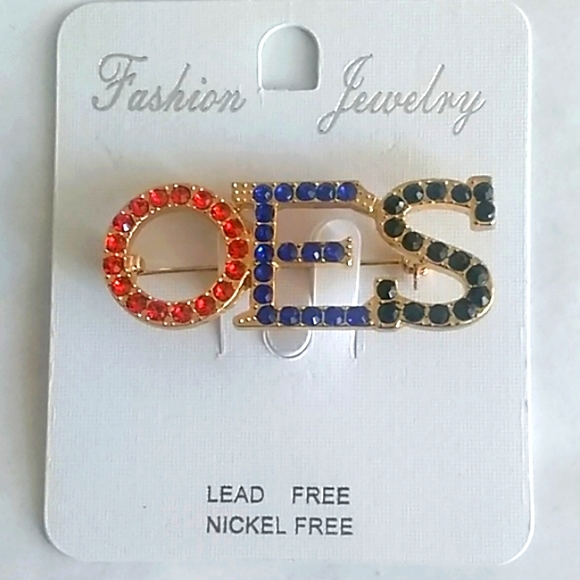 Eastern Star Brooch - Picture 1 of 2